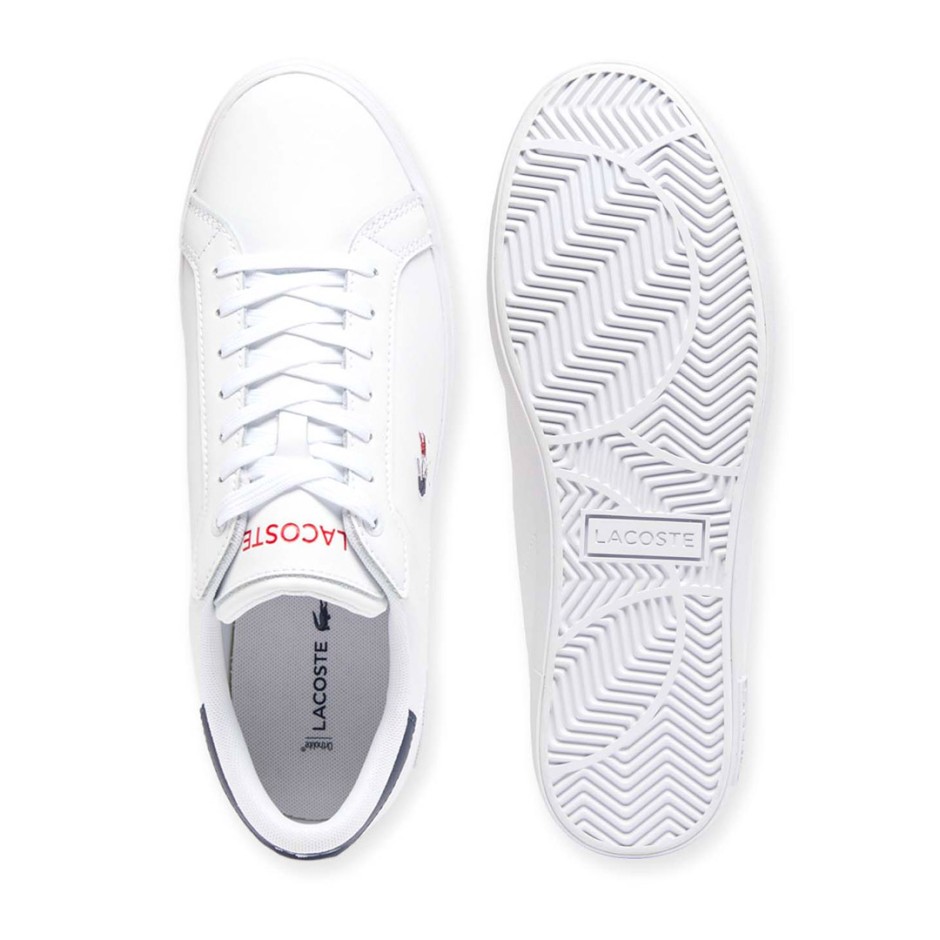 Ανδρικά Sneakers Λευκά - Lacoste Powercourt