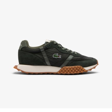 Ανδρικά Sneakers Χακί - Lacoste L-Spin Evo