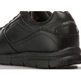 SKECHERS WORK RELAXED FIT - NAMPA SR 77156-BLK Μαύρο