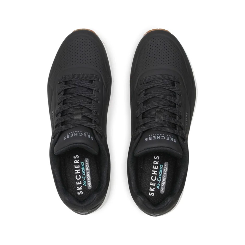 Ανδρικά Sneakers Μαύρα - Skechers Stand On Air