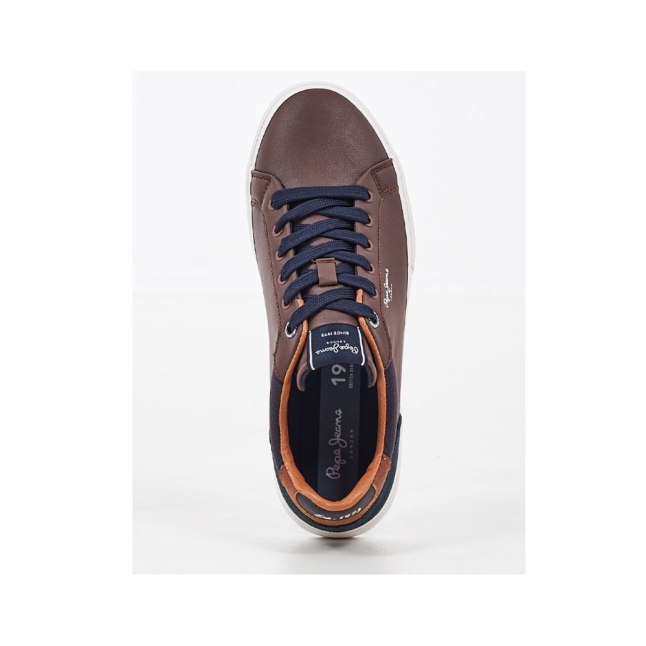 Ανδρικά Sneakers Καφέ - Pepe Jeans Kenton Court