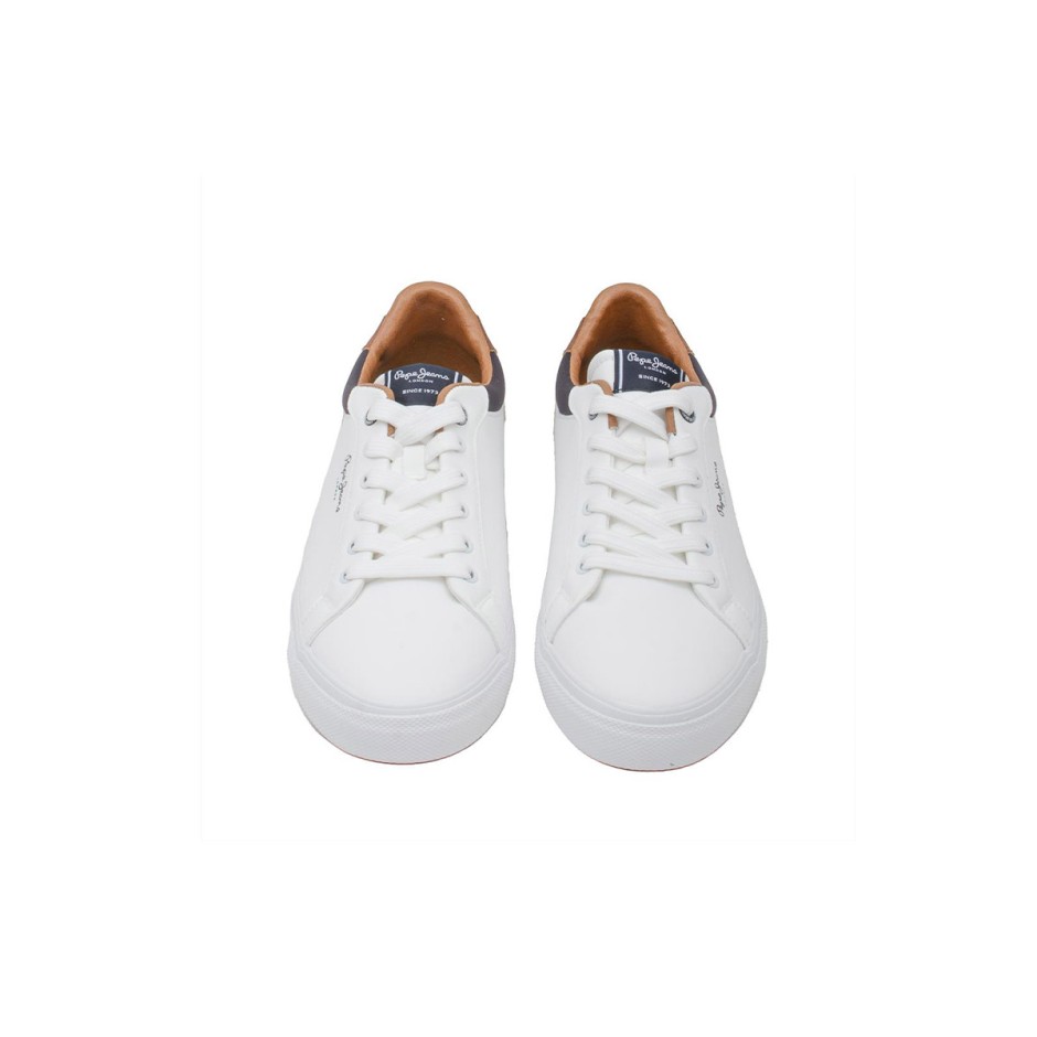 Ανδρικά Sneakers Λευκά - Pepe Jeans Kenton Court