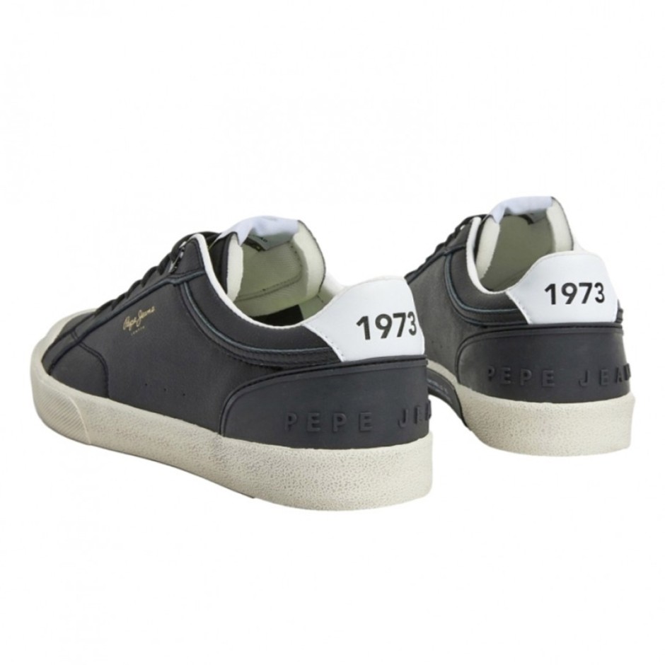 Pepe Jeans Kenton Vintage Μαύρο - Ανδρικά Παπούτσια
