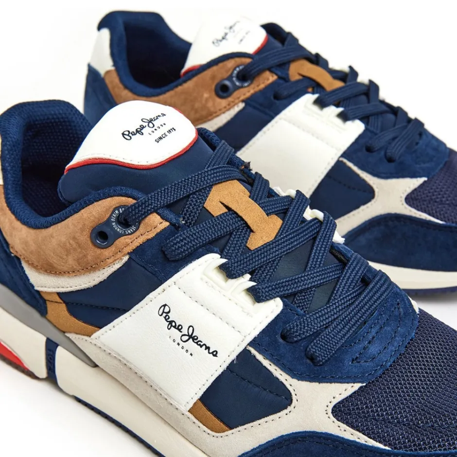 Pepe Jeans Sneakers Ben Low PMS31071 Blu scuro