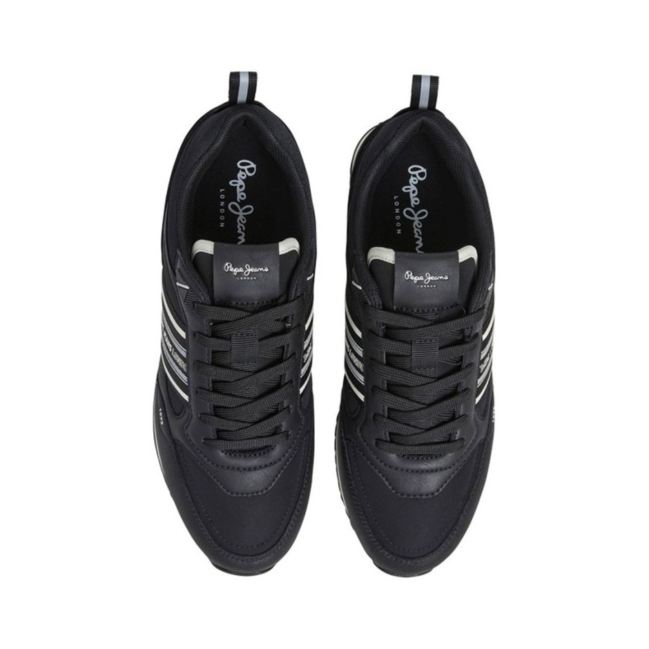 Ανδρικά Sneakers Μαύρα - Pepe Jeans Dublin Young