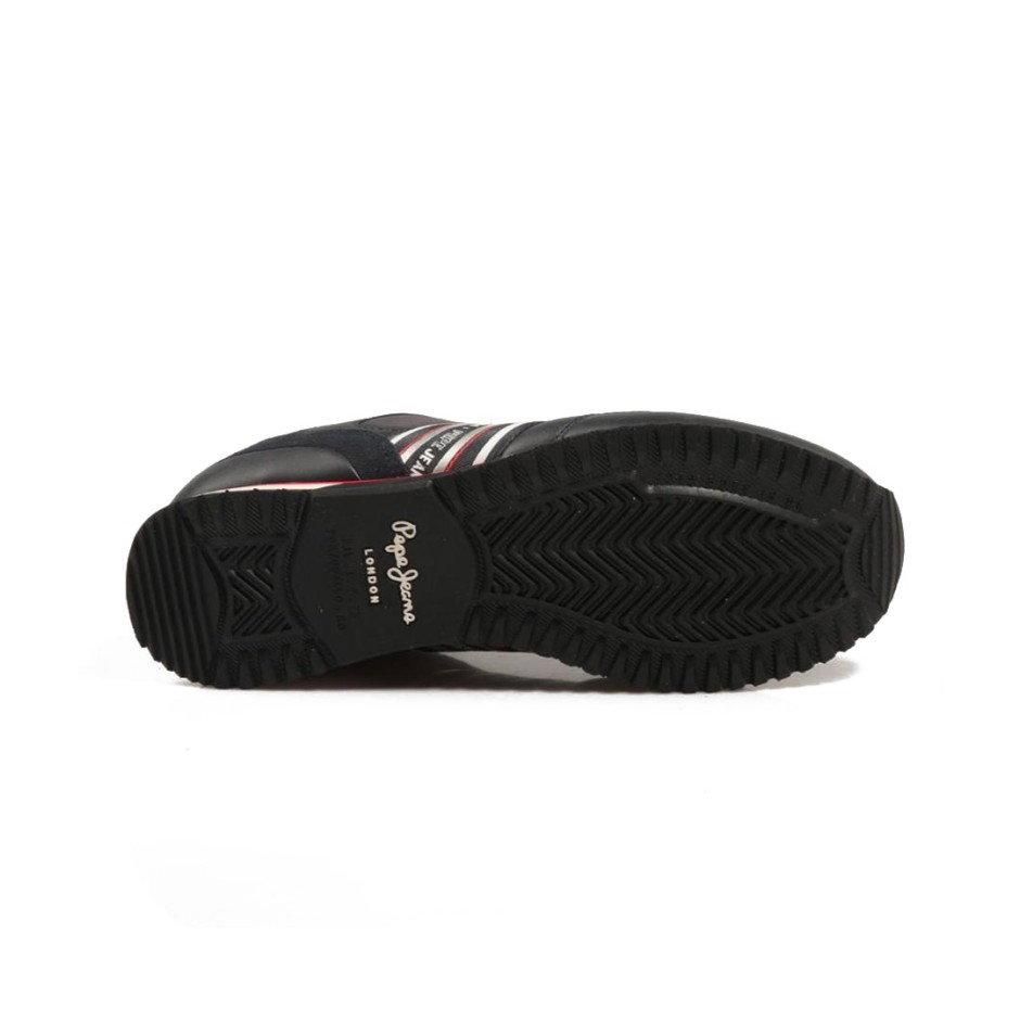 Ανδρικά Sneakers Μαύρα - Pepe Jeans Dublin Young