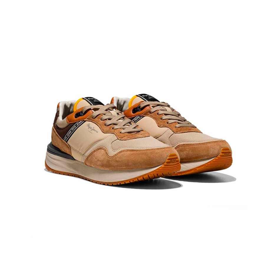 Ανδρικά Sneakers Καφέ - Pepe Jeans Buster Pro Combi