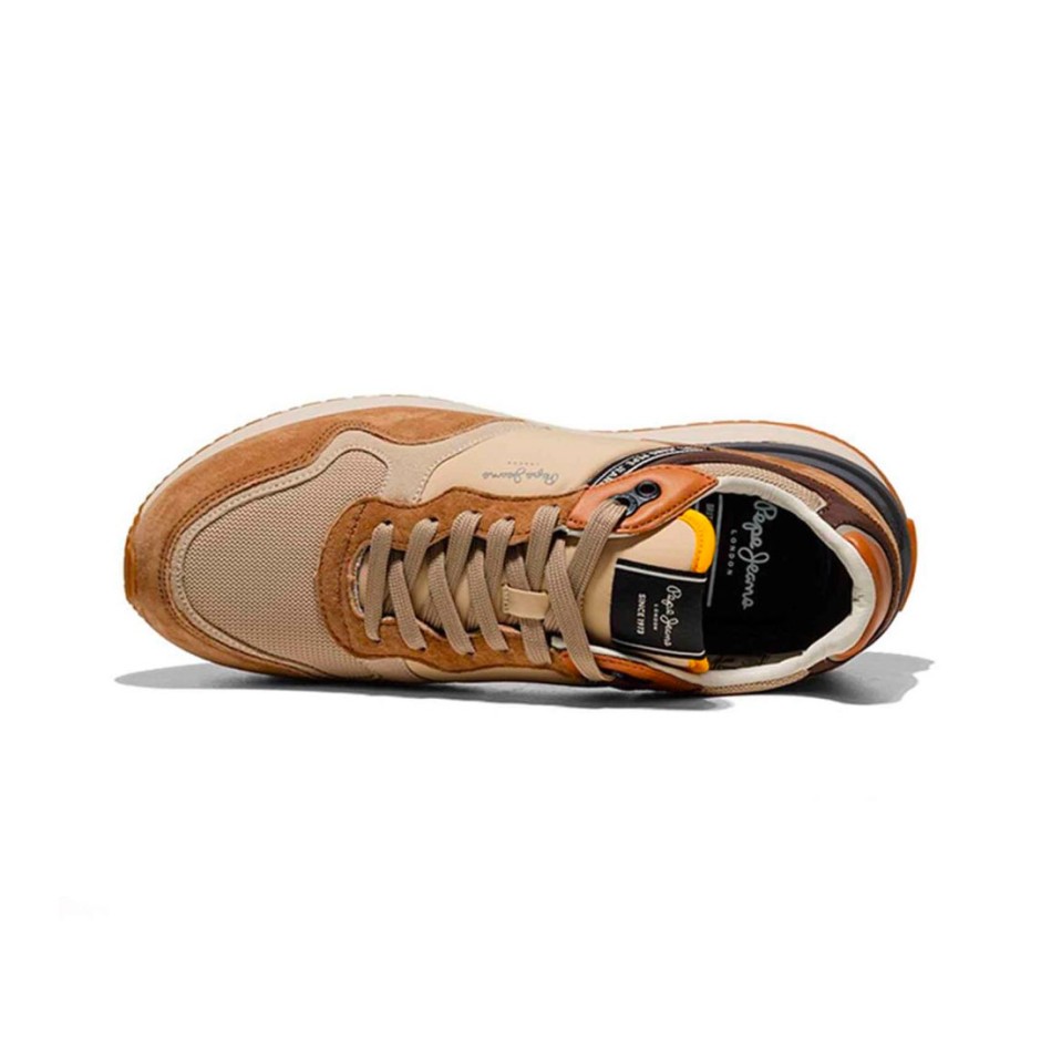 Ανδρικά Sneakers Καφέ - Pepe Jeans Buster Pro Combi