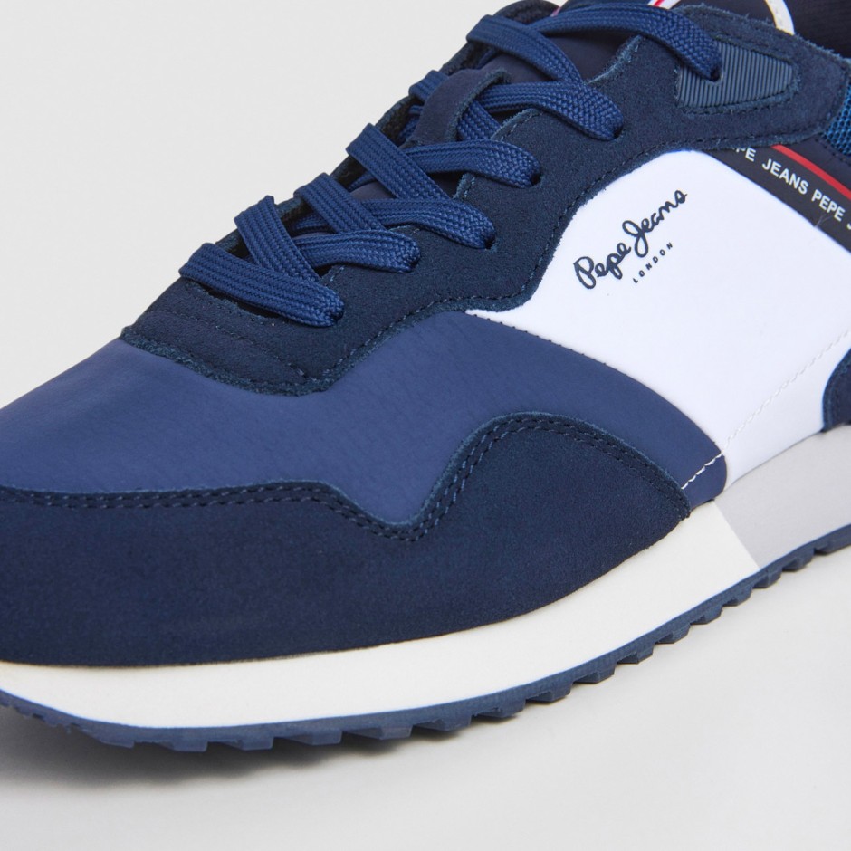Ανδρικά Sneakers Μπλε - Pepe Jeans London Mood