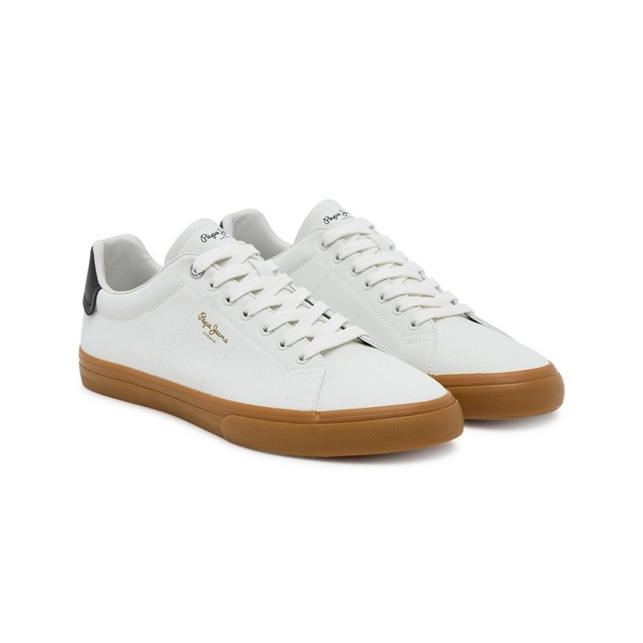 Ανδρικά Sneakers Εκρού - Pepe Jeans Kenton Rise