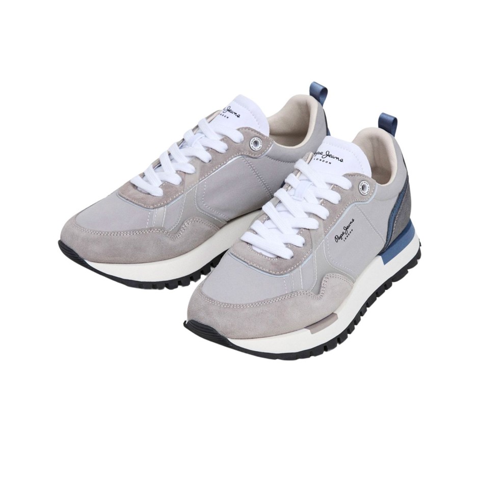 Men's Sneakers Grey - Pepe Jeans Ari Urban