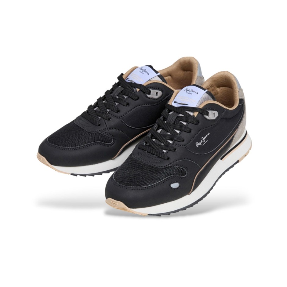 Ανδρικά Sneakers Μαύρα - Pepe Jeans Bexley City