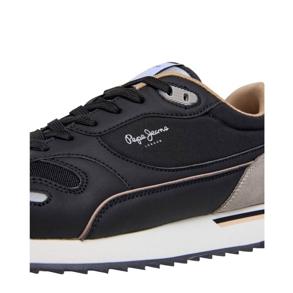 Ανδρικά Sneakers Μαύρα - Pepe Jeans Bexley City