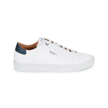 Ανδρικά Sneakers Λευκά - Pepe Jeans Joe Basic
