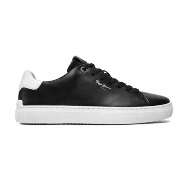 Ανδρικά Sneakers Μαύρα - Pepe Jeans Camden Club