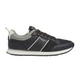 Ανδρικά Sneakers Μαύρα - Pepe Jeans Dublin Brand Εικόνα 