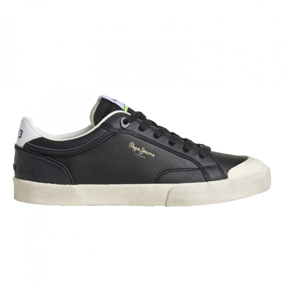 Pepe Jeans Kenton Vintage Μαύρο - Ανδρικά Παπούτσια