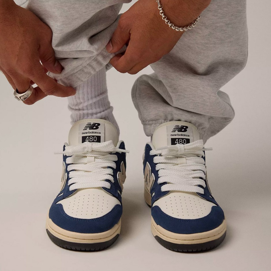 Ανδρικά Sneakers Μπλε - New Balance 480