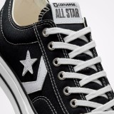 CONVERSE STAR PLAYER 76 PREMIUM CANVAS Μαύρο