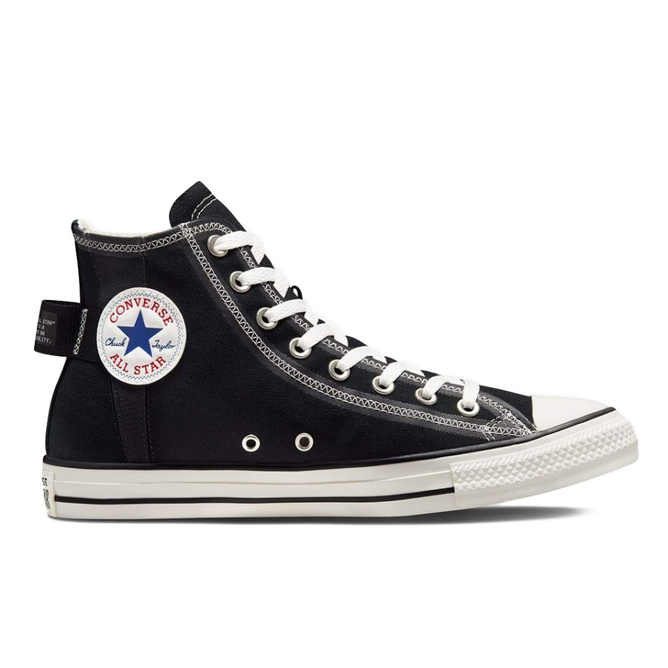 CONVERSE CHUCK TAYLOR ALL STAR LOGO TAG Μαύρο