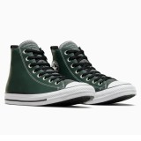 Converse Chuck Taylor All Star Leather Πράσινο - Ανδρικά Sneakers Μποτάκια Εικόνα 1