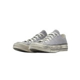 Ανδρικά Sneakers Γκρι - Converse Chuck 70 Washed Canvas Εικόνα 1