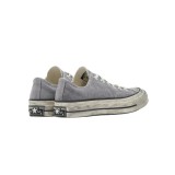 Ανδρικά Sneakers Γκρι - Converse Chuck 70 Washed Canvas Εικόνα 2