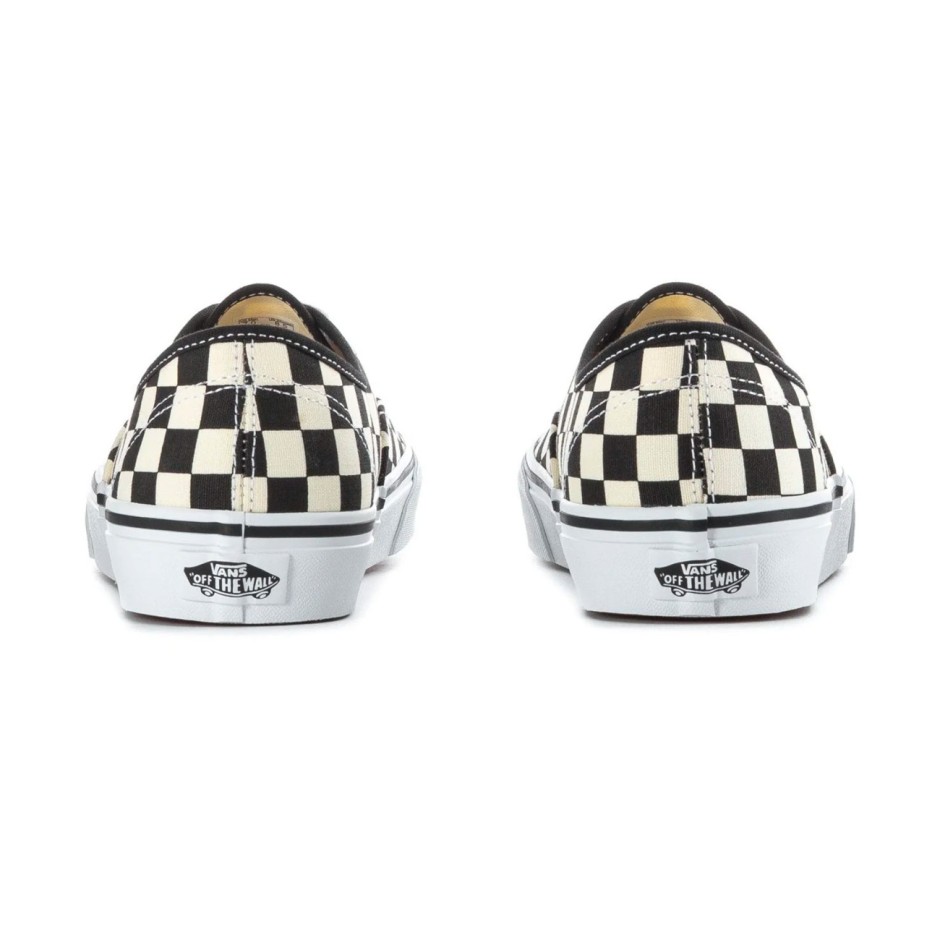 Ανδρικά Sneakers Λευκά-Μαύρα - Vans Authentic