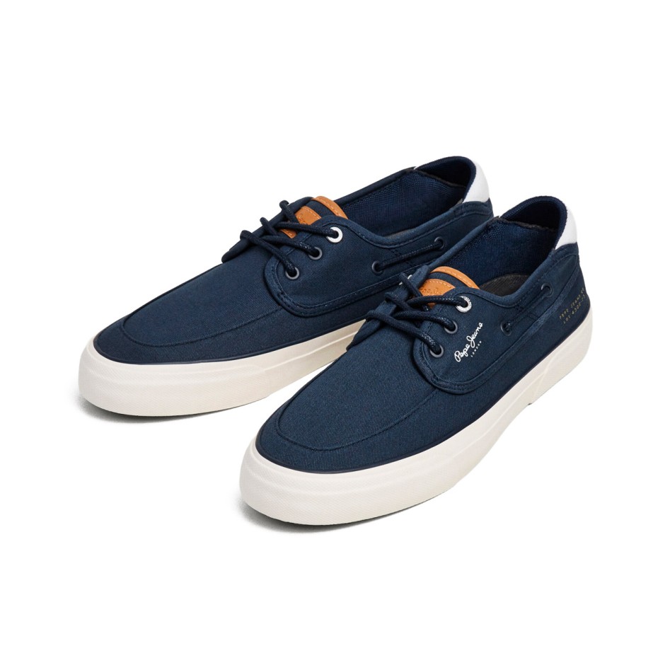 Men's Sneakers Blue - Pepe Jeans Taylor Boat