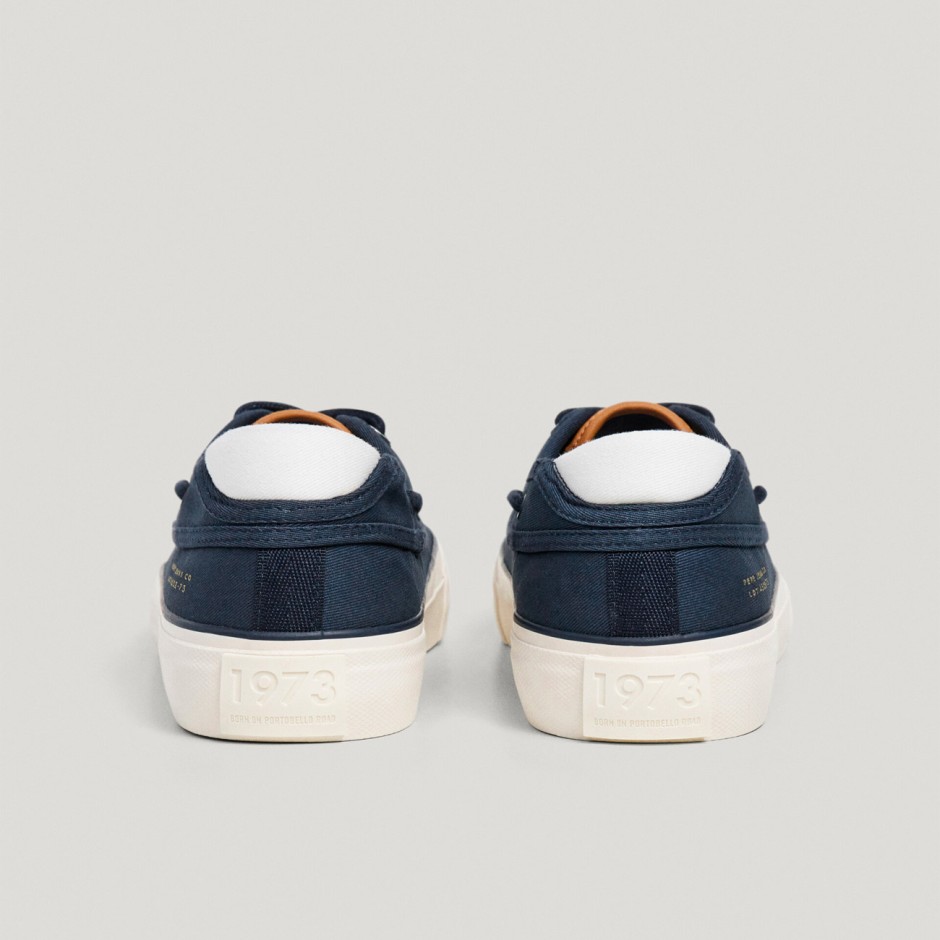 Men's Sneakers Blue - Pepe Jeans Taylor Boat