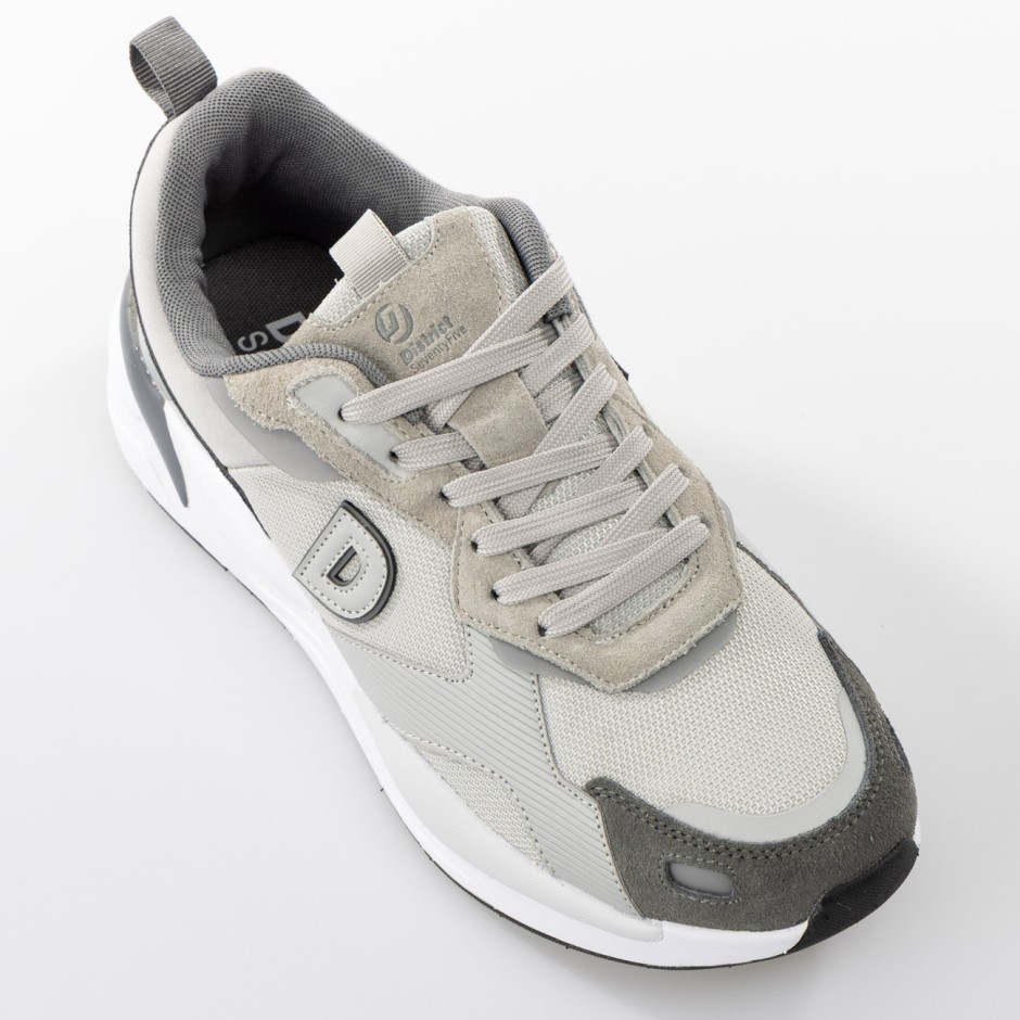 Ανδρικά Sneakers Γκρι - District75 Urban High