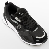 Ανδρικά Sneakers Μαύρα - District75 Urban High Εικόνα 2