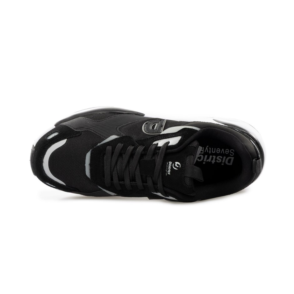 Ανδρικά Sneakers Μαύρα - District75 Urban High