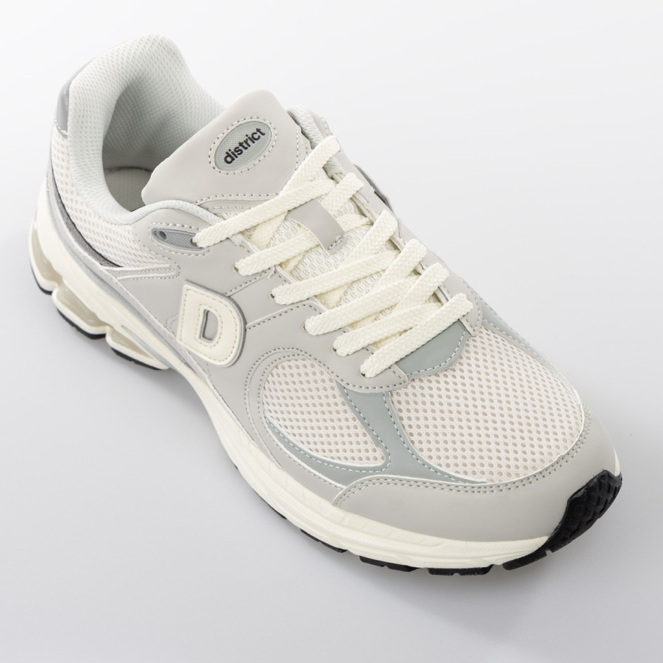 Ανδρικά Sneakers Γκρι - District75 Urban RNG