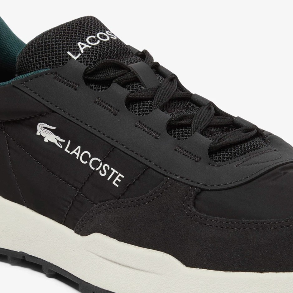 Ανδρικά Sneakers Μαύρα - Lacoste Elite Active Evo
