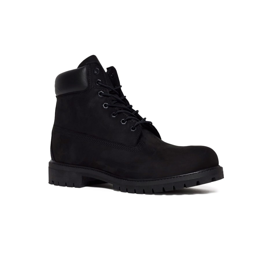 TIMBERLAND PREMIUM 6 INCH LACE UP WATERPROOF BOOT TB110073001-001 Black