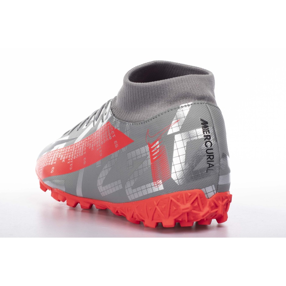 NIKE MERCURIAL SUPERFLY 7 ACADEMY TF AT7978-906 Γκρί