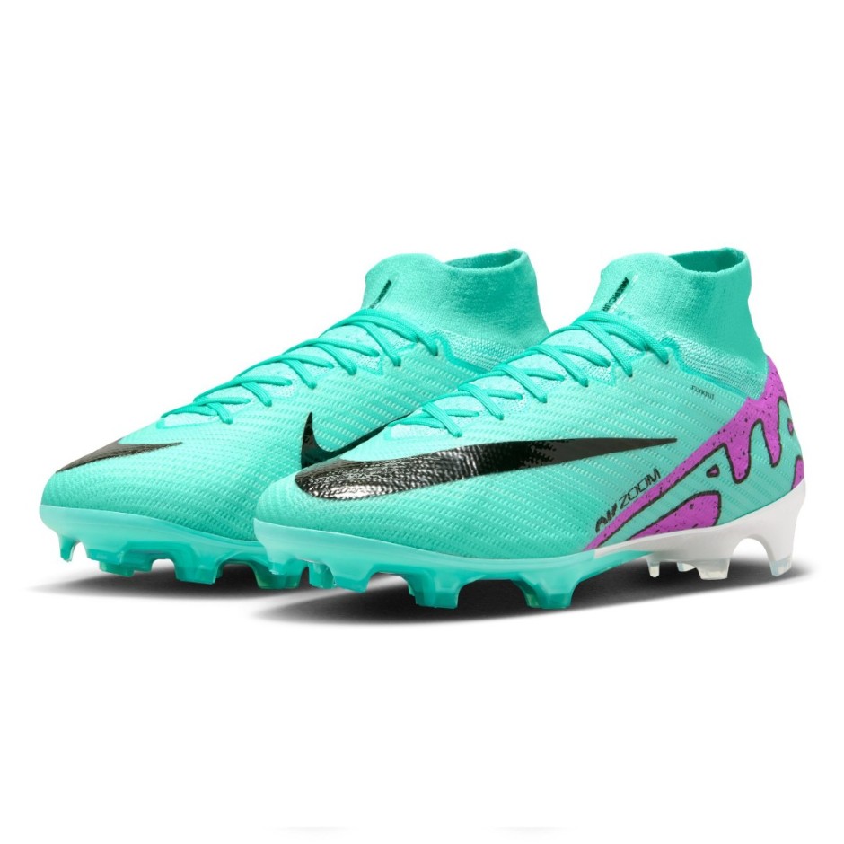 NIKE ZOOM MERCURIAL SUPERFLY 9 ELITE FG DJ4977-300 Turquoise