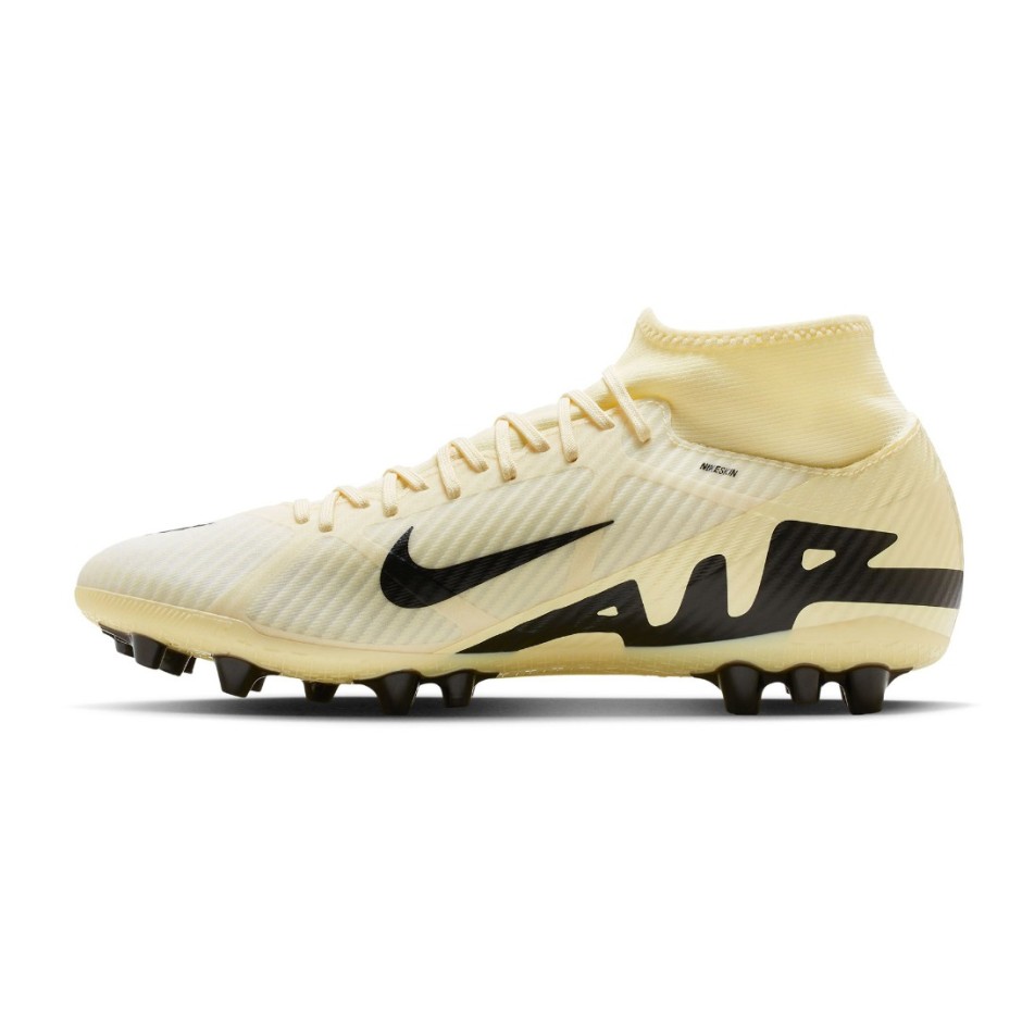 Nike Zoom Mercurial Superfly 9 Academy AG Κίτρινο - Ανδρικά Ποδοσφαιρικά Παπούτσια Με Τάπες