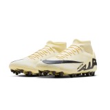 Nike Zoom Mercurial Superfly 9 Academy AG Κίτρινο - Ανδρικά Ποδοσφαιρικά Παπούτσια Με Τάπες