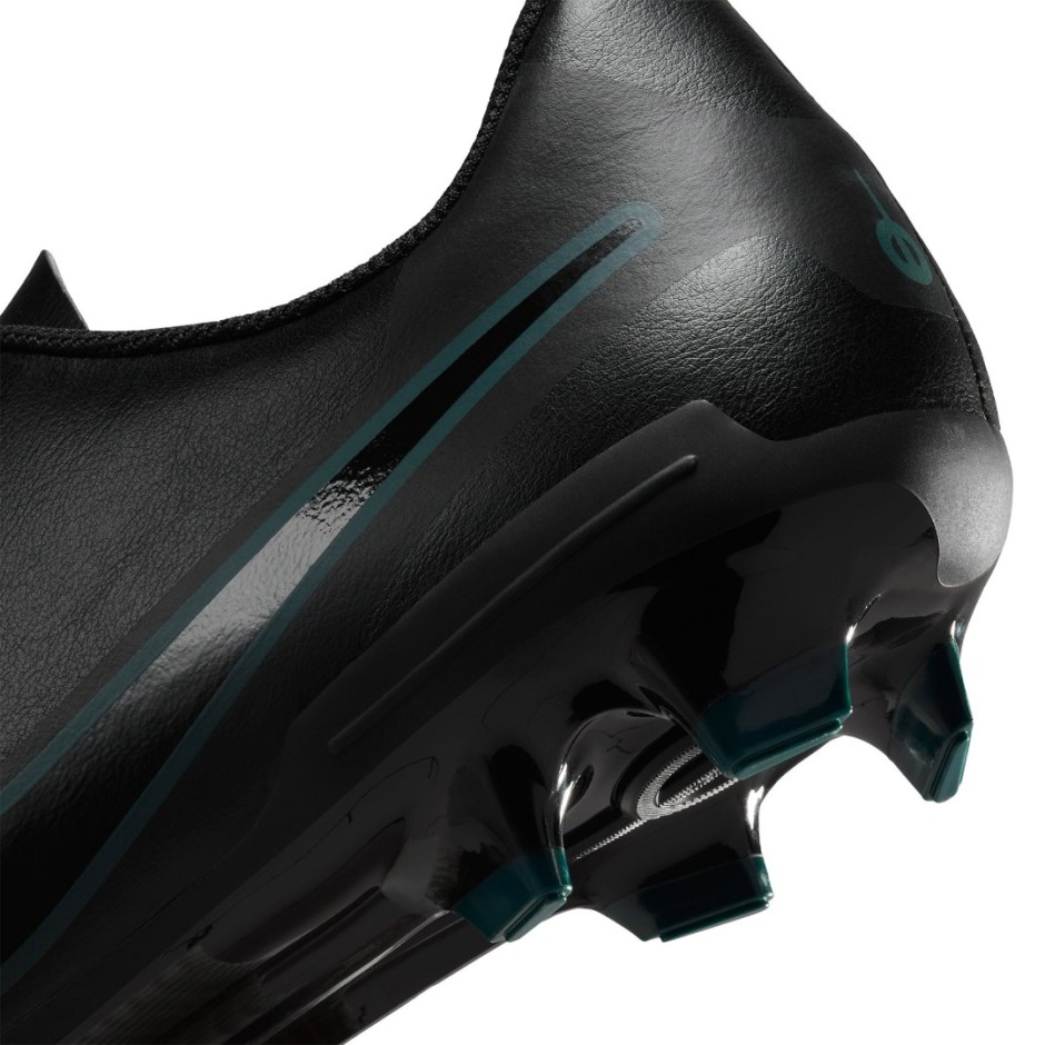 Ανδρικά Ποδοσφαιρικά Παπούτσια Με Τάπες Μαύρα - Nike Tiempo Legend 10 Club MG