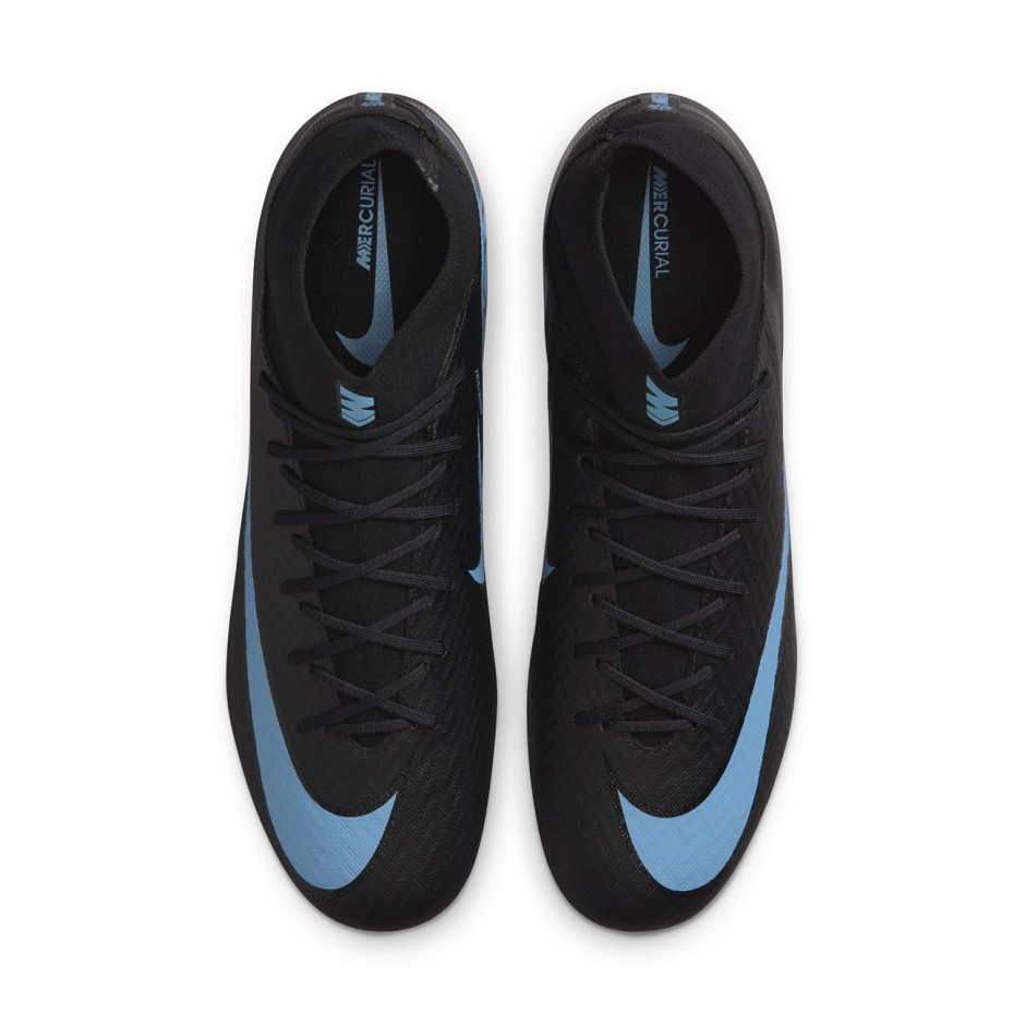 Ανδρικά Ποδοσφαιρικά Παπούτσια Μαύρα - Nike Mercurial Superfly 10 Academy MG