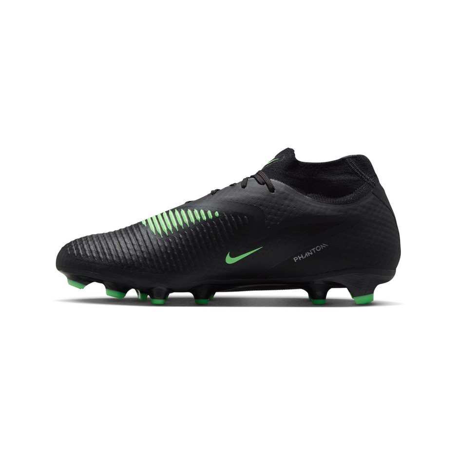 Men's Football Shoes Black - Nike Phantom 6 High Academy FG/MG