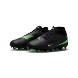 Men's Football Shoes Black - Nike Phantom 6 High Academy FG/MG Image 1