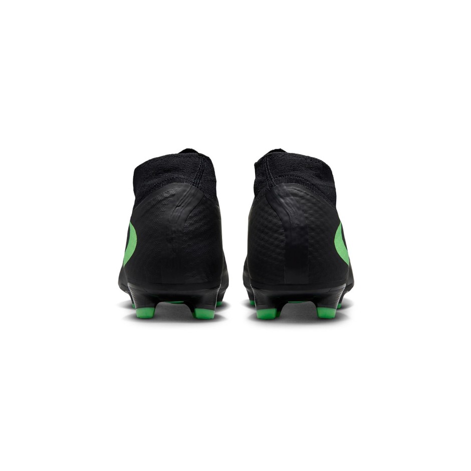 Men's Football Shoes Black - Nike Phantom 6 High Academy FG/MG