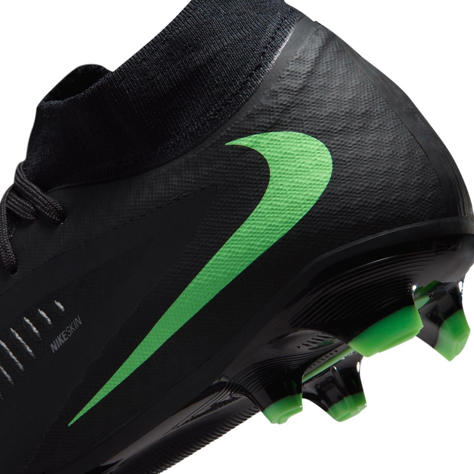 Men's Football Shoes Black - Nike Phantom 6 High Academy FG/MG