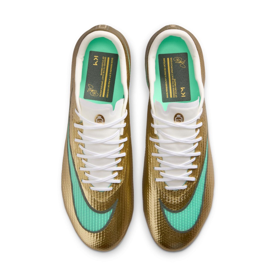 Men's Football Shoes Gold - Nike Mercurial Superfly 11 Pro 'Kylian Mbappé' FG