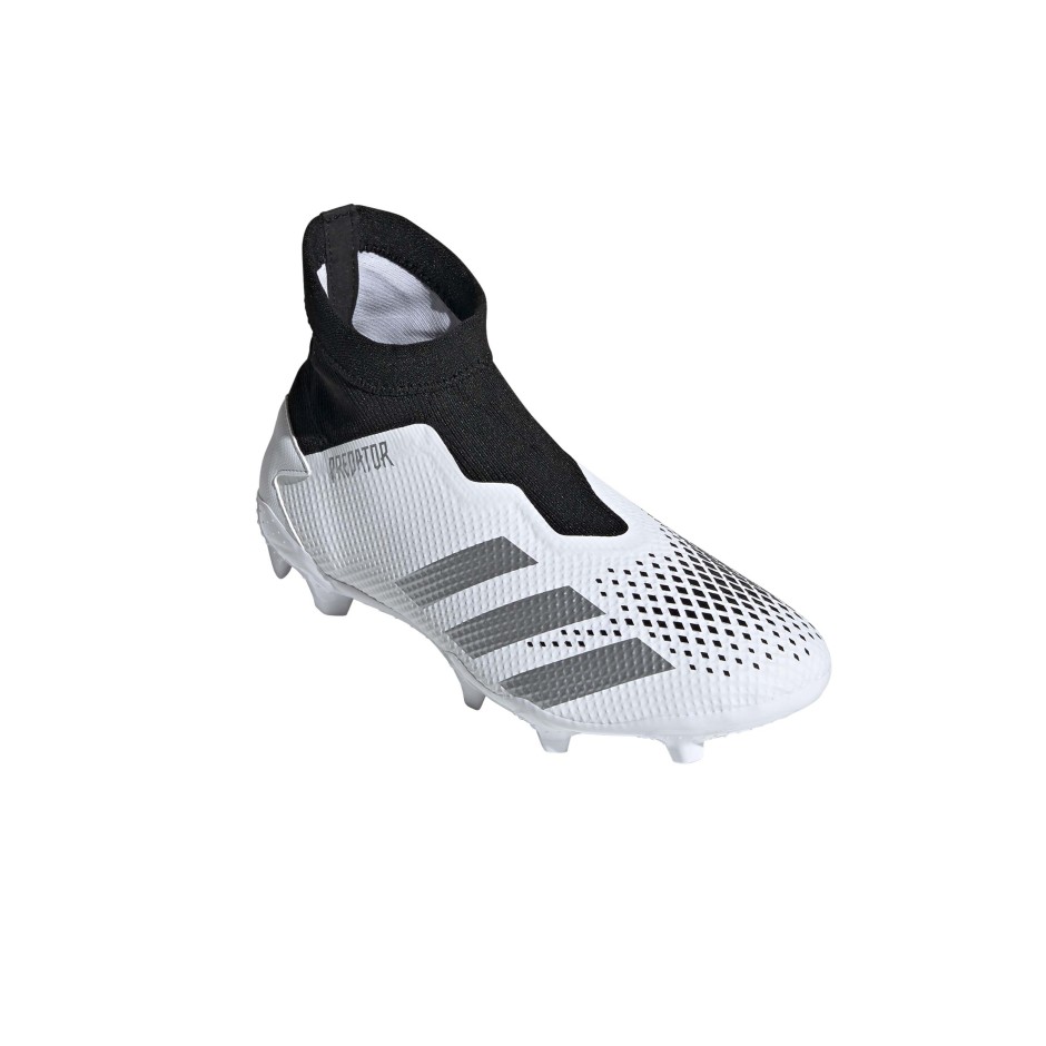 adidas Performance PREDATOR MUTATOR 20.3 LACELESS FIRM GROUND BOOTS FW9198 White