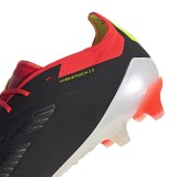 Ανδρικά Ποδοσφαιρικά Παπούτσια Μαύρα - adidas Performance Predator 24 Elite Low AG