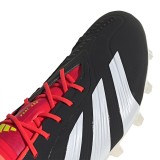 Ανδρικά Ποδοσφαιρικά Παπούτσια Μαύρα - adidas Performance Predator 24 Elite Low AG